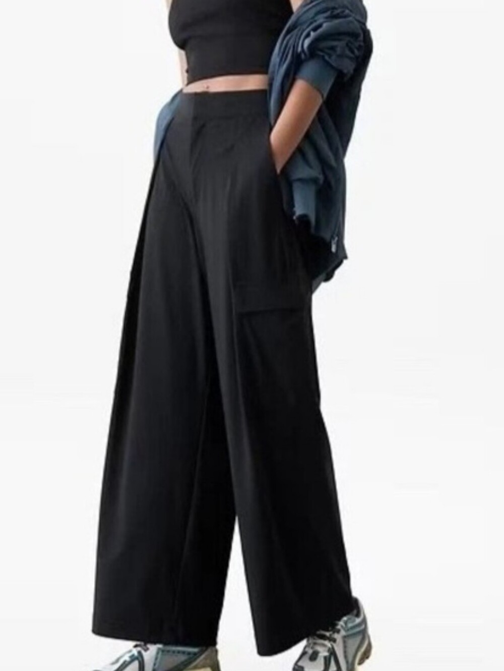 Athleta Pinnacle High-Rise Trousers In Black Size 4